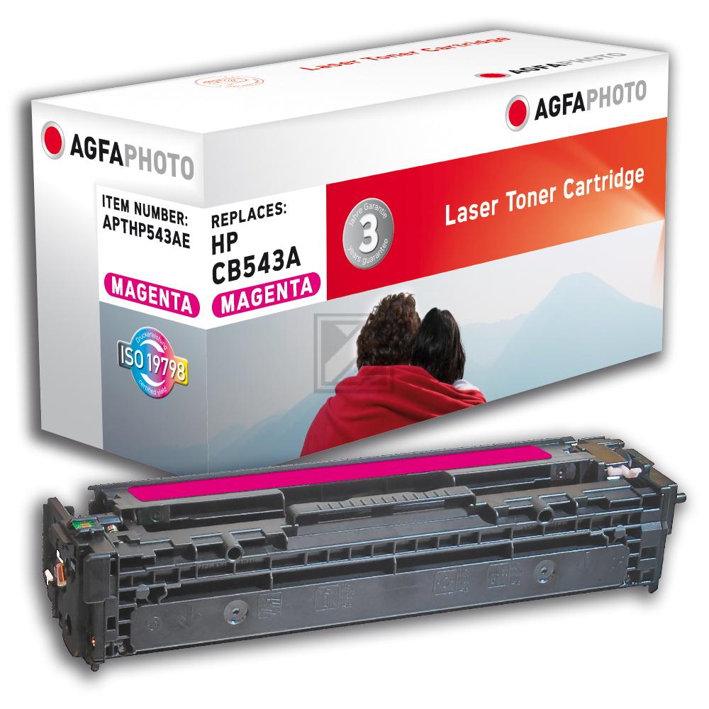 Agfaphoto Toner-Kartusche magenta (APTHP543AE) ersetzt 125A