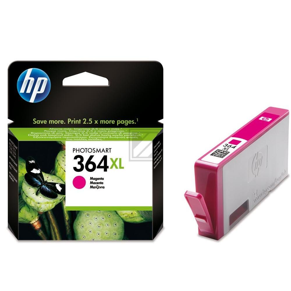 HP Tintenpatrone magenta HC (CB324EE, 364XL)