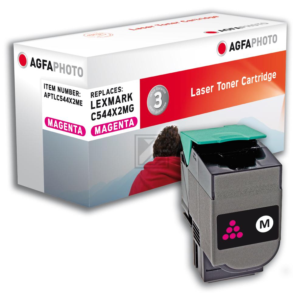 Agfaphoto Toner-Kartusche magenta HC plus (APTLC544X2ME) ersetzt C544X2MG