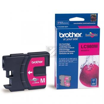 Brother Tintenpatrone magenta (LC-980MBP)