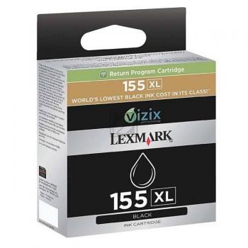 Lexmark Tintenpatrone Prebate schwarz HC (14N1619E, 155XL)