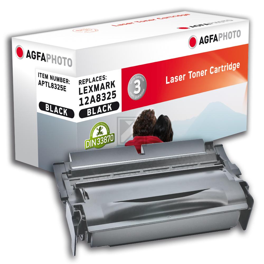 Agfaphoto Toner-Kartusche schwarz HC (APTL8325E) ersetzt 12A8325