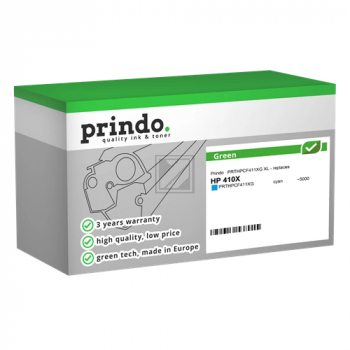 Prindo Toner-Kartusche (Green) cyan HC (PRTHPCF411XG) ersetzt 410X