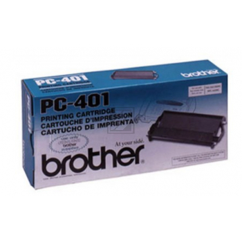 Brother Mehrfachkassette + 1 Thermo-Transfer-Rolle schwarz (PC-401)