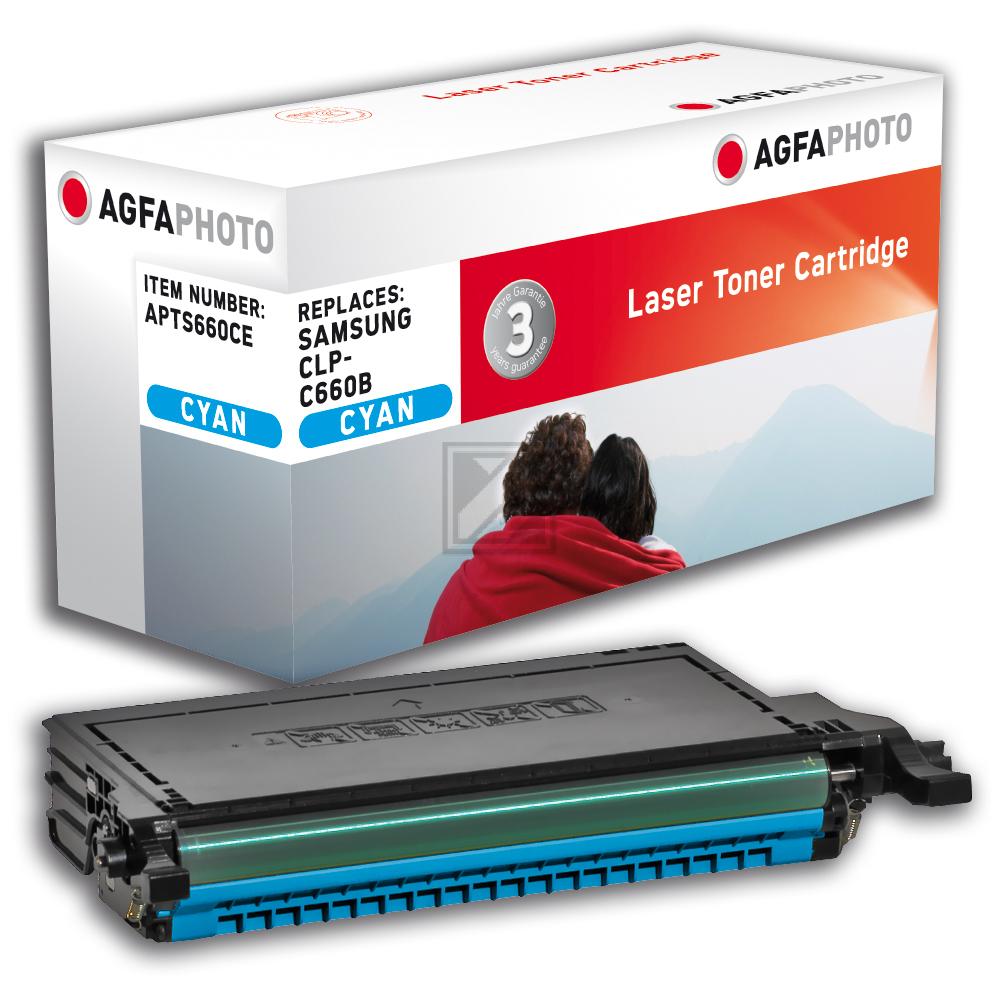 Agfaphoto Toner-Kartusche cyan HC (APTS660CE) ersetzt 660