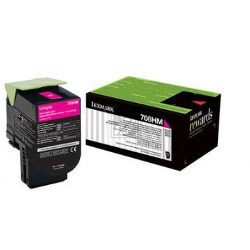 Lexmark Toner-Kit Return Program magenta HC (70C8HM0, 708HM)