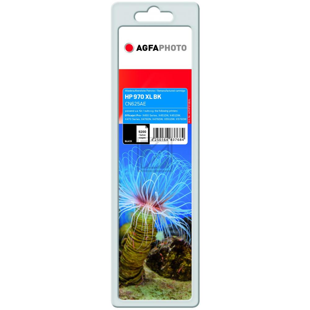 Agfaphoto Tintenpatrone schwarz HC (APHP970BXL) ersetzt 970XL