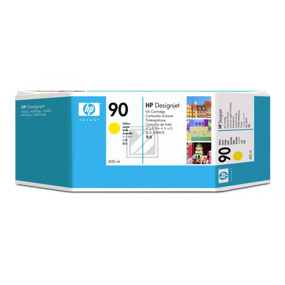 HP Tintenpatrone gelb HC (C5065A, 90)