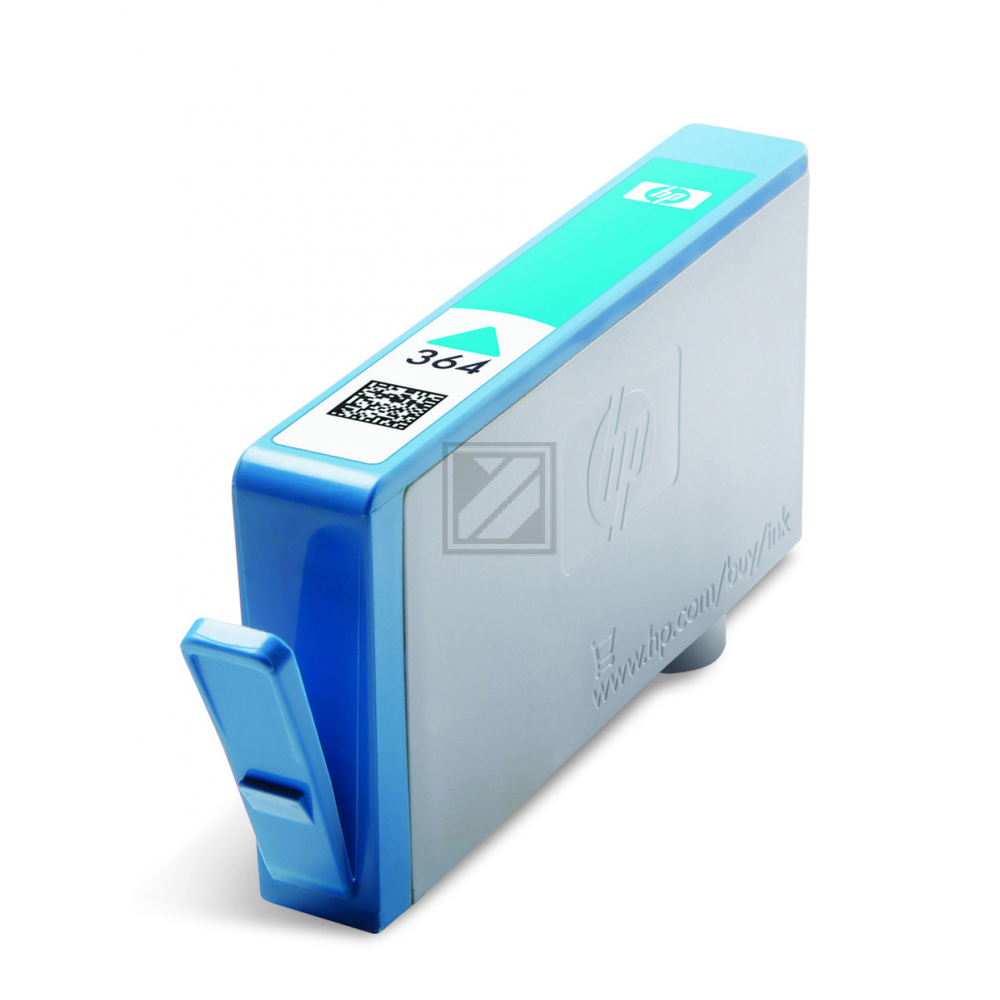 HP Tintenpatrone cyan (CB318EE#ABB, 364)