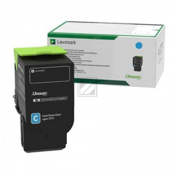 Lexmark Toner-Kit Contract (nur für Vertragskunden) cyan HC (78C20CE)