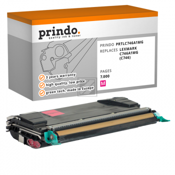 Prindo Toner-Kartusche magenta (PRTLC746A1MG) ersetzt C746A1MG