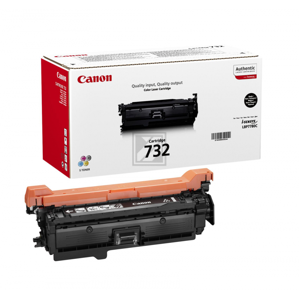 Canon Toner-Kartusche schwarz (6263B002AA, 732BK)