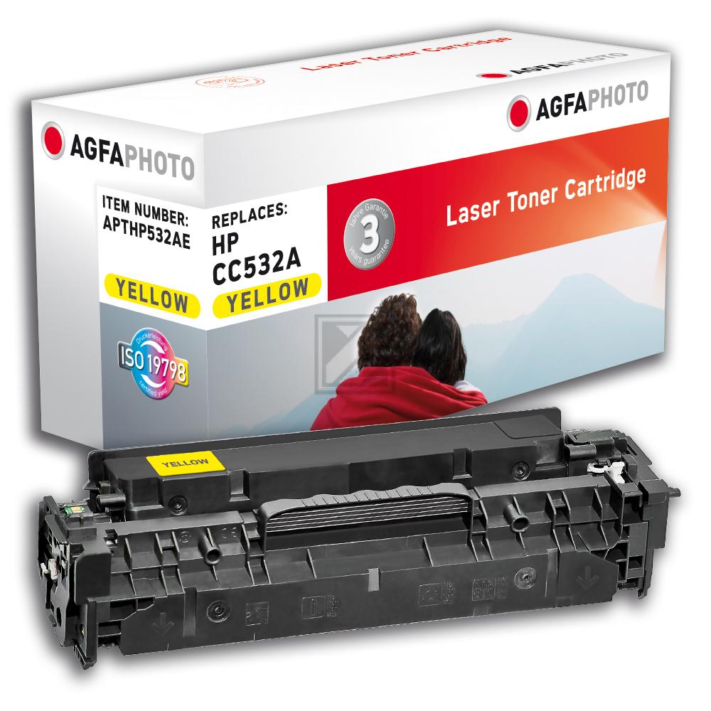 Agfaphoto Toner-Kartusche gelb (APTHP532AE) ersetzt 304A