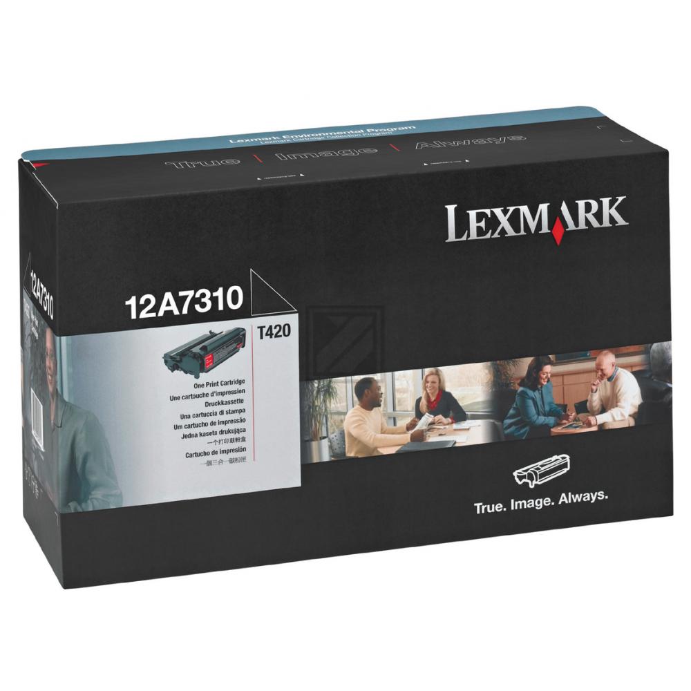 Lexmark Toner-Kartusche schwarz (12A7310)