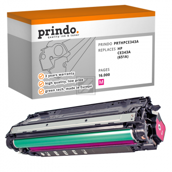 Prindo Toner-Kartusche magenta (PRTHPCE343A) ersetzt 651A