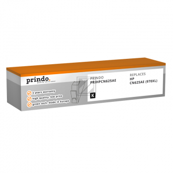 Prindo Tintenpatrone schwarz HC (PRIHPCN625AE) ersetzt 970XL