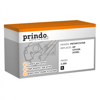 Prindo Toner-Kartusche schwarz (PRTHPCF410A) ersetzt 410A