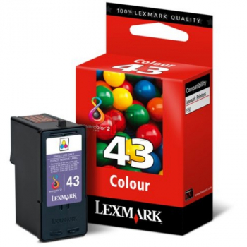 Lexmark Tintendruckkopf cyan/gelb/magenta HC (18Y0143E, 43XL)