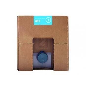 HP Tintenpatrone Latex cyan (G0Y72A, 891)