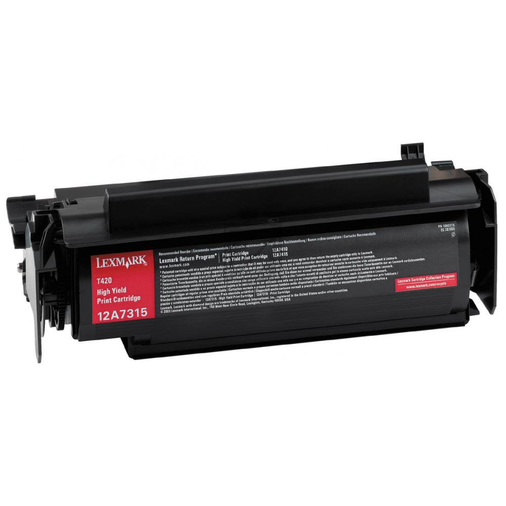 Lexmark Toner-Kartusche schwarz HC (12A8544)