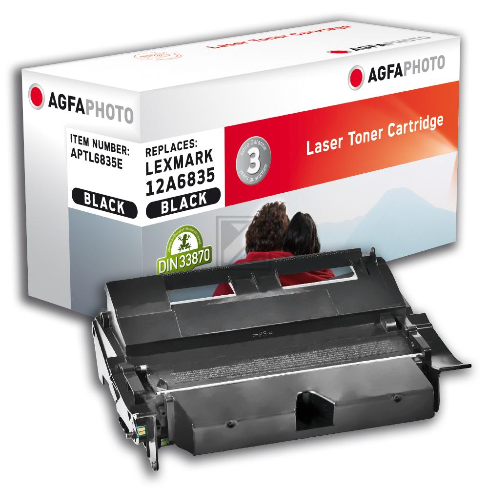 Agfaphoto Toner-Kartusche schwarz HC (APTL6835E) ersetzt 12A6735