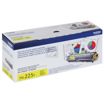 Brother Toner-Kit gelb HC (TN-225Y)