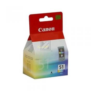 Canon Tintenpatrone cyan/gelb/magenta HC (0618B001AA, CL-51)