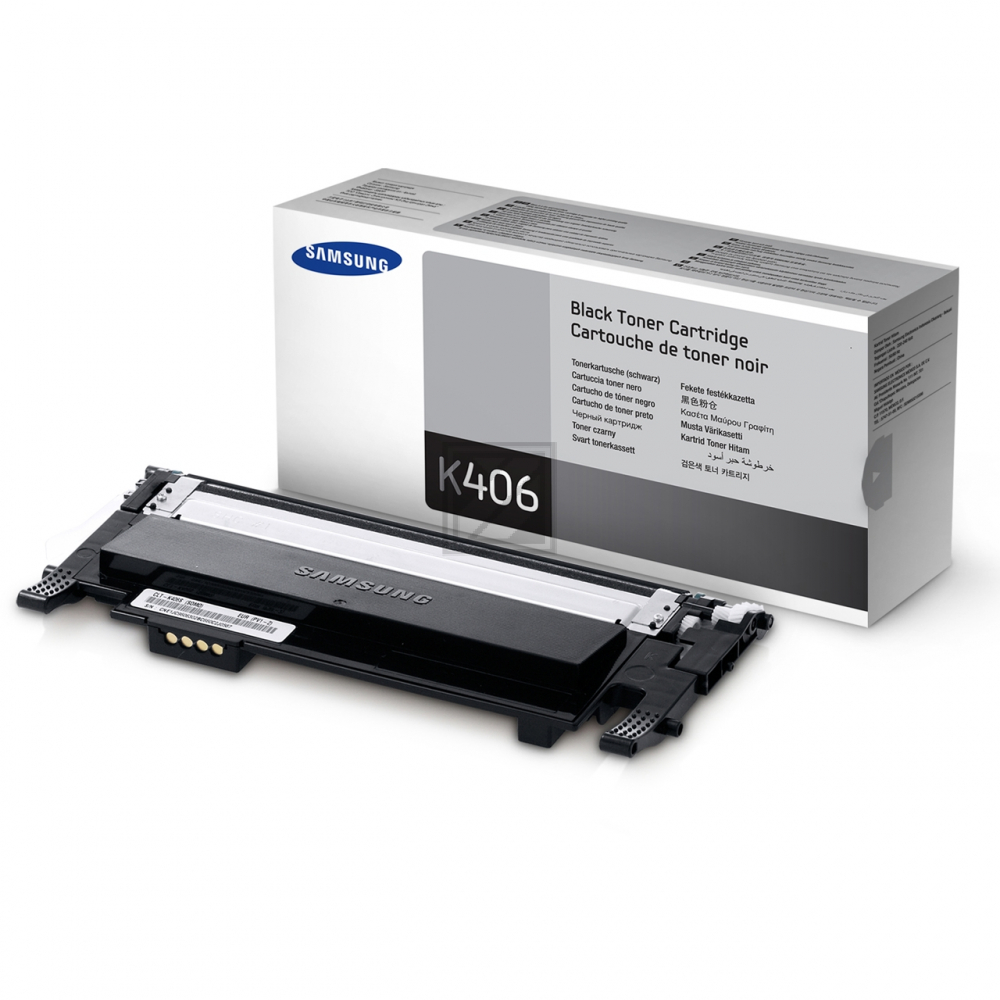 Samsung Toner-Kit schwarz (CLT-K406S/SEE, K406)