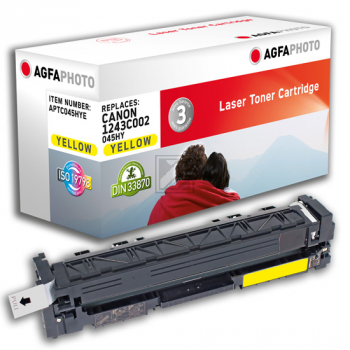 Agfaphoto Toner-Kartusche gelb HC (APTC045HYE) ersetzt 045H