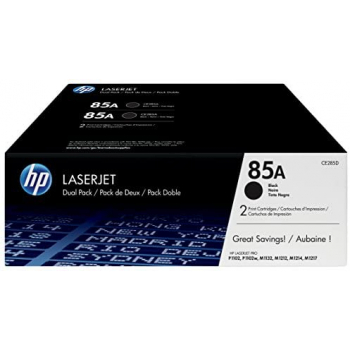 HP Toner-Kartusche 2 x schwarz (CE285AF, 85AD)