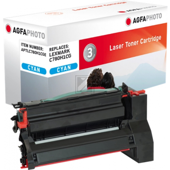 Agfaphoto Toner-Kartusche cyan HC (APTLC780H1CGE) ersetzt C780H1CG