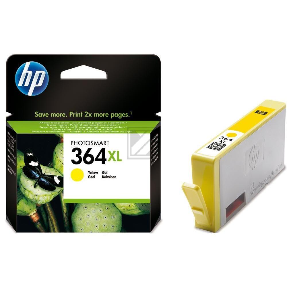 HP Tintenpatrone gelb HC (CB325HJ, 364XL)