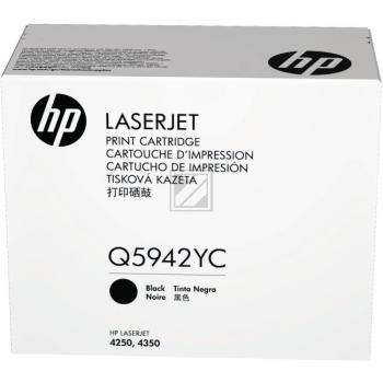 HP Toner-Kartusche Contract (nur für Vertragskunden) schwarz (Q5942YC, 42YC)