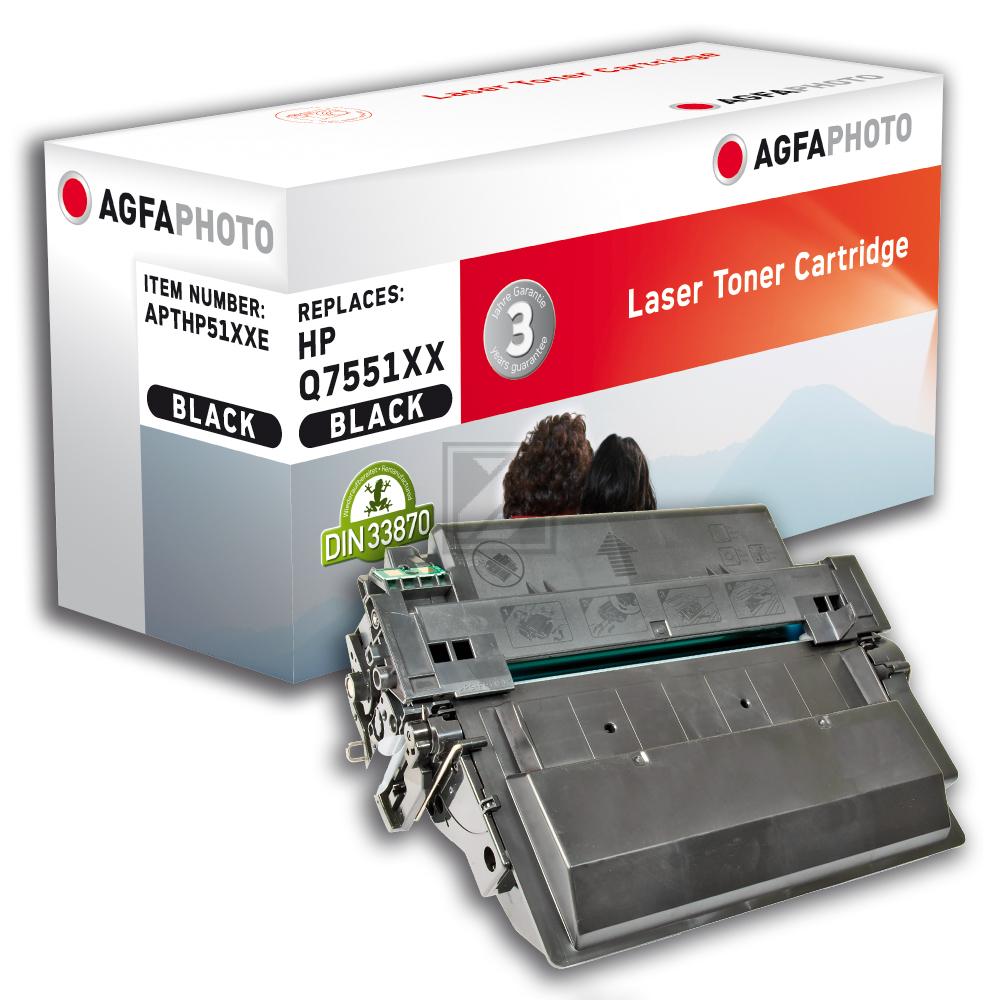 Agfaphoto Toner-Kartusche schwarz (APTHP51XXE) ersetzt 51X
