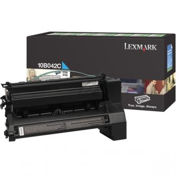 Lexmark Toner-Kartusche Prebate cyan HC (10B042C)