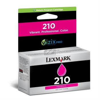 Lexmark Tintenpatrone Return magenta (14L0087B, 210)
