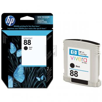 HP Tintenpatrone schwarz (C9385AN#140, 88)