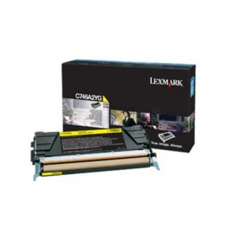 Lexmark Toner-Kartusche gelb (C746A2YG)