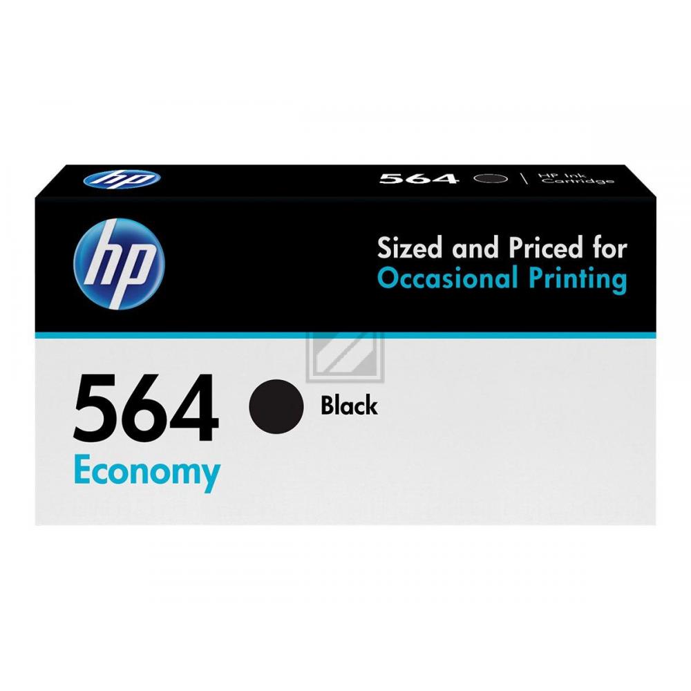 HP Tintenpatrone Economy schwarz (B3B11AN, 564)