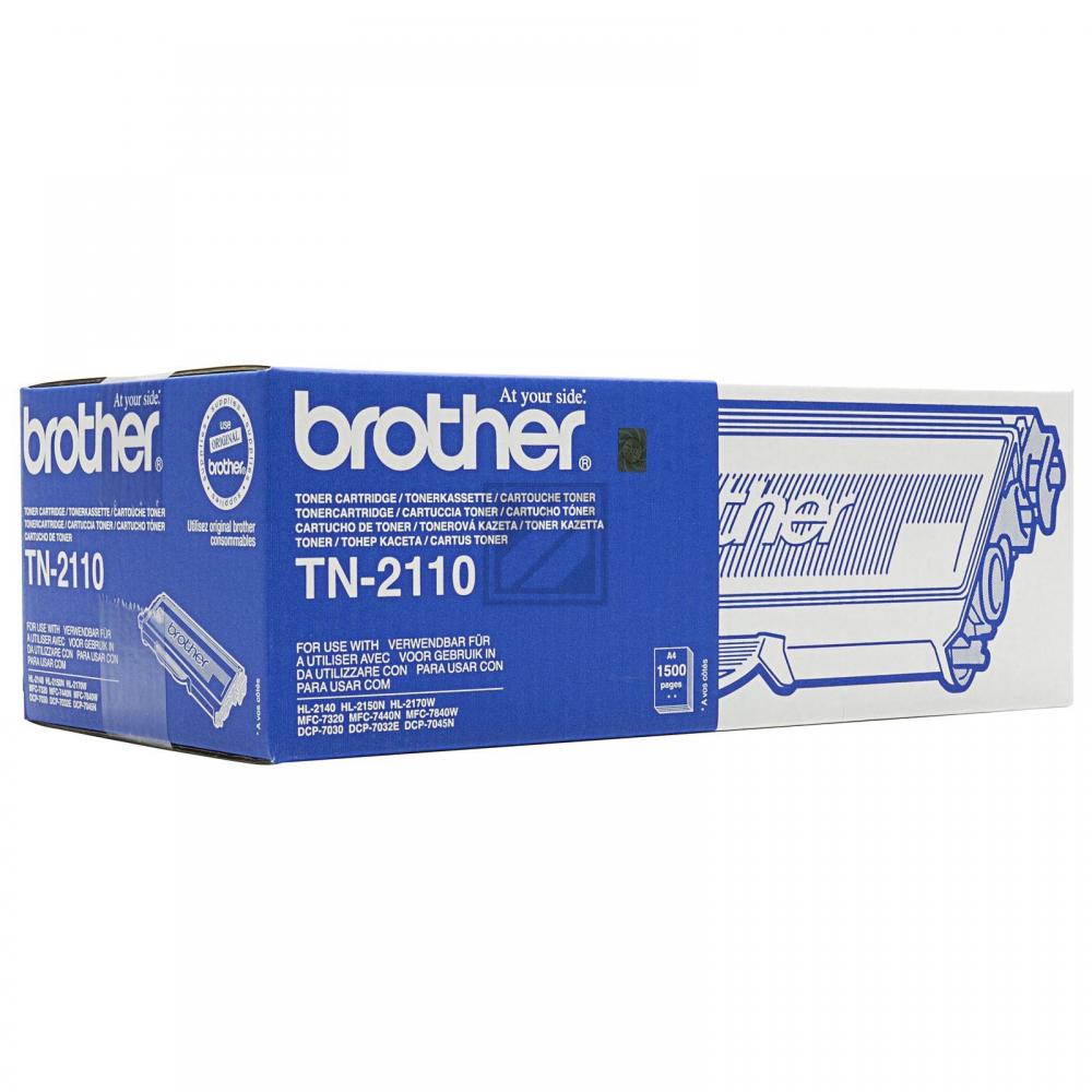 Brother Toner-Kit schwarz (TN-2110)