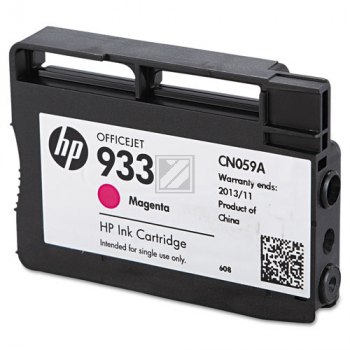 HP Tintenpatrone magenta (CN059A, 933)