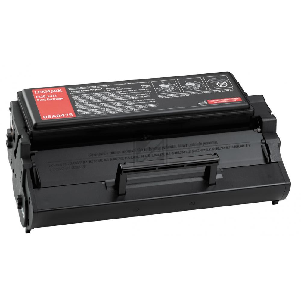 Lexmark Toner-Kartusche schwarz (08A0475)