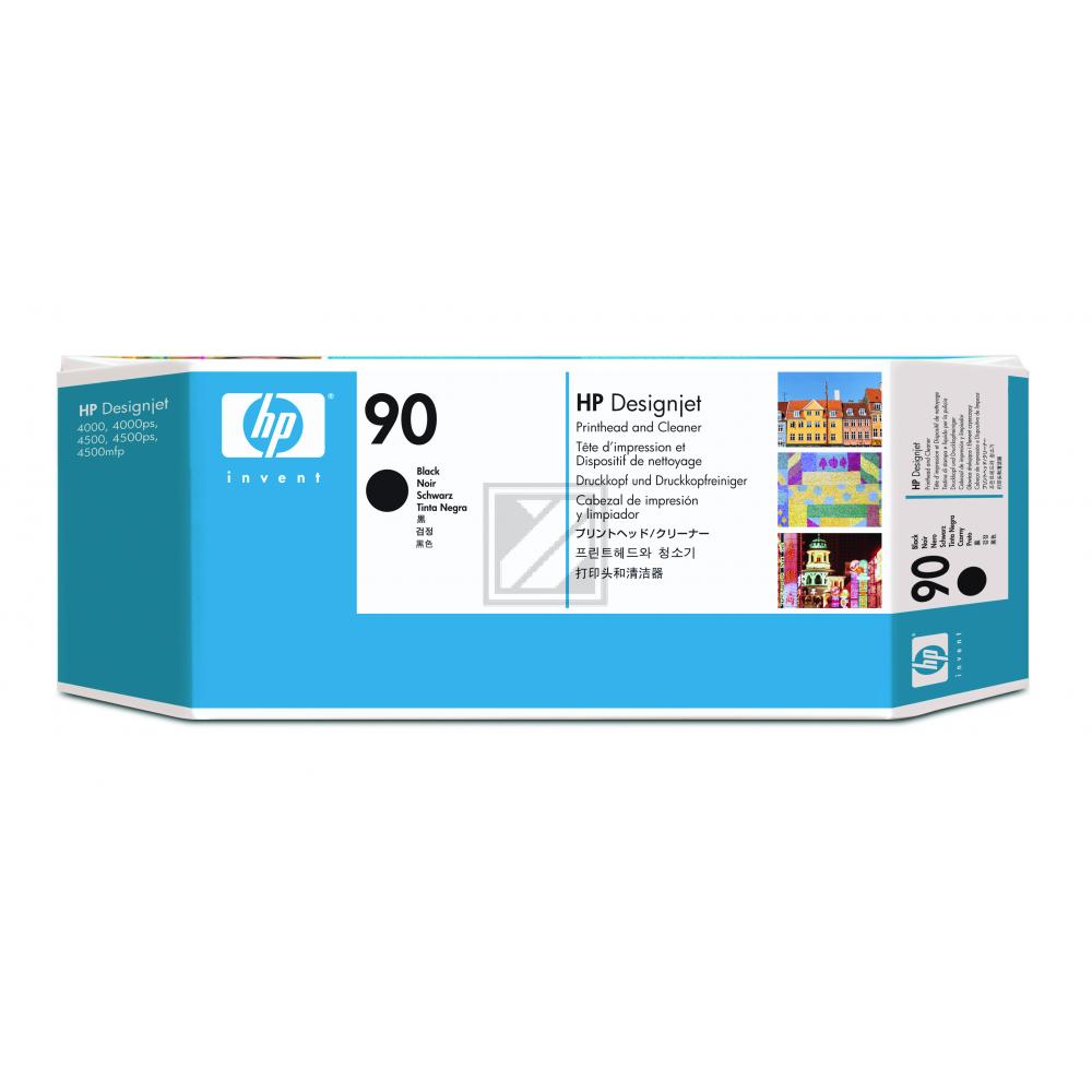 HP Tintendruckkopf schwarz (C5054A, 90)