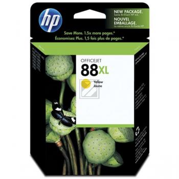 HP Tintenpatrone gelb HC (C9393AE#301, 88XL)