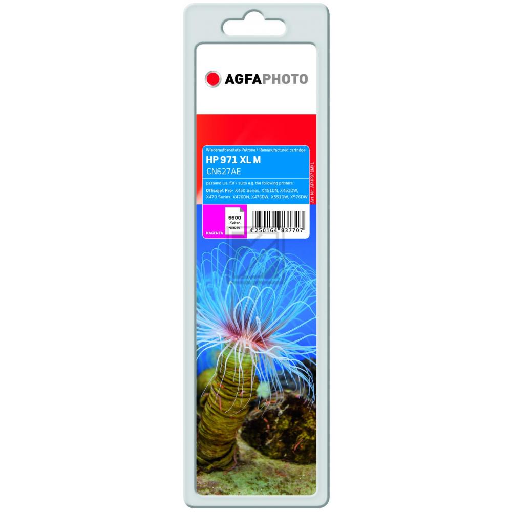 Agfaphoto Tintenpatrone magenta HC (APHP971MXL) ersetzt 971XL