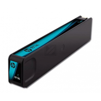 HP Tintenpatrone cyan HC (CN626AM)
