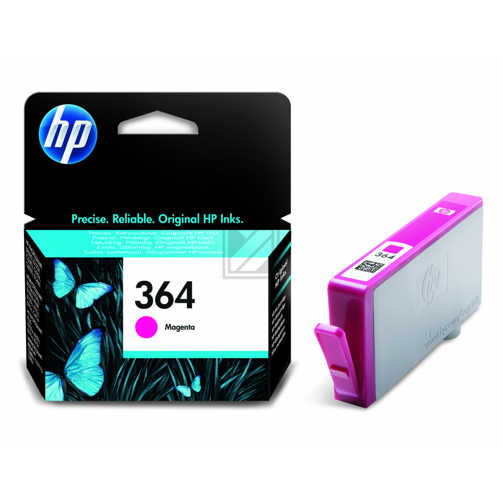 HP Tintenpatrone magenta (CB319EE#301, 364)