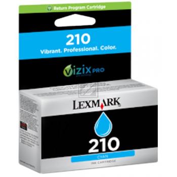 Lexmark Tintenpatrone Return cyan (14L0086E, 210)