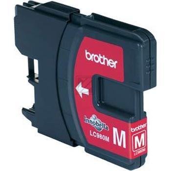 Brother Tintenpatrone magenta (LC-980MBPDR)