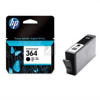 HP Tintenpatrone schwarz (CB316EE#BA1, 364)